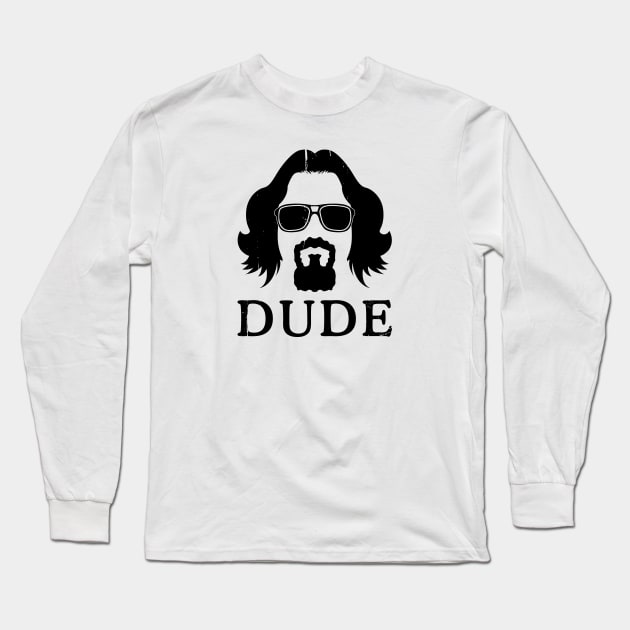 Dude in Black Long Sleeve T-Shirt by nickbeta